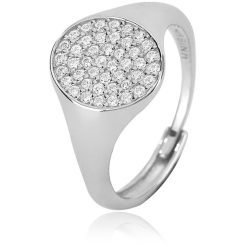 Mabina anello CHEVALIER con zirconi