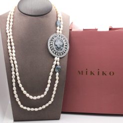 Mikiko Collana Donna con Cameo