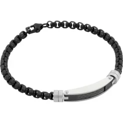 LIU JO BRACCIALE DA UOMO CON TARGA