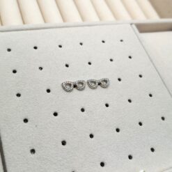 BOCCARDO GIOIELLI ORECCHINI A FORMA DI OCCHIALI