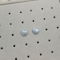 BOCCARDO GIOIELLI ORECCHINI A FORMA DI CUORE