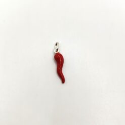 BOCCARDO GIOIELLI CIONDOLO CORNO SMALTATO IN ARGENTO