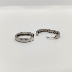 BOCCARDO GIOIELLI ORECCHINI DA DONNA A CERCHIO IN ARGENTO MINIMAL