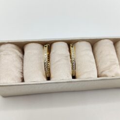 BOCCARDO GIOIELLI ORECCHINI DA DONNA A CERCHIO IN ARGENTO CON ZIRCONI