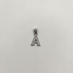 BOCCARDO GIOIELLI INIZIALE IN ARGENTO 925 ZIRCONI