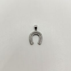 BOCCARDO GIOIELLI CIONDOLO PORTAFORTUNA A FORMA DI FERRO DI CAVALLO