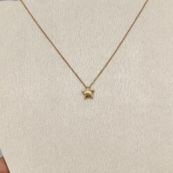 BOCCARDO GIOIELLI COLLANA STELLINA IN ARGENTO PLACCATO ORO ROSA