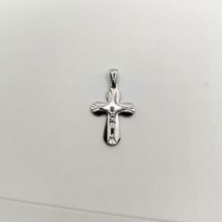 BOCCARDO GIOIELLI CROCIFISO PENDENTE IN ARGENTO LUCIDO