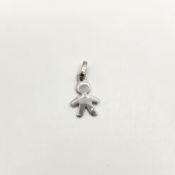 BOCCARDO GIOIELLI Ciondolo in Argento Bimbo/Bimba con Zircone