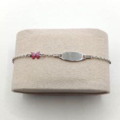 BOCCARDO GIOIELLI BRACCIALE FARFALLA IN ARGENTO DA BAMBINA