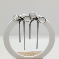 URANIA ORECCHINI SNAKE A FIOCCO  IN ACCIAIO