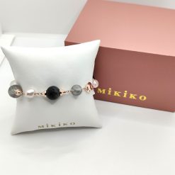 Mikiko bracciale quarzo nuvoloso
