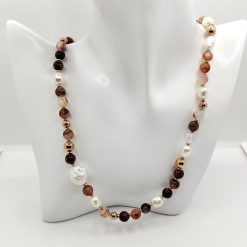 Mikiko collana quarzo rutilato