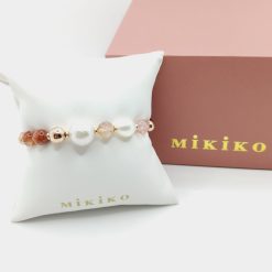 Mikiko bracciale quarzo rutilato
