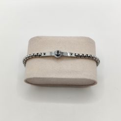 BOCCARDO GIOIELLI BRACCIALE DA UOMO IN ACCIAIO