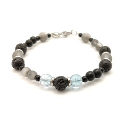 MURRINA MURANO VENEZIA BRACCIALE DA UOMO GLERA GRIGIO