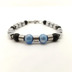 MURRINA MURANO VENEZIA BRACCIALE DA UOMO LAGREIN BLUINO