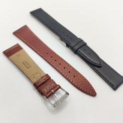 BROS CINTURINO DI RICAMBIO PER OROLOGI IN PELLE E IMITAZIONE LAMA CON FIBBIA IN ACCIAIO