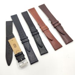 BROS CINTURINO DI RICAMBIO PER OROLOGI IN PELLE CON FIBBIA IN ACCIAIO