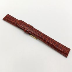 BROS CINTURINO DI RICAMBIO PER OROLOGI IN PELLE CON FIBBIA IN ACCIAIO