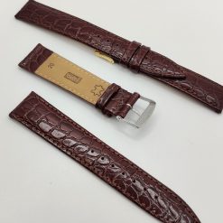 BROS CINTURINO DI RICAMBIO PER OROLOGI IN PELLE CON FIBBIA IN ACCIAIO