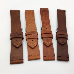 BROS CINTURINO DI RICAMBIO PER OROLOGI IN VERA PELLE CON FIBBIA IN ACCIAIO