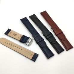 BROS CINTURINO DI RICAMBIO PER OROLOGI IN VERA PELLE CON FIBBIA IN ACCIAIO