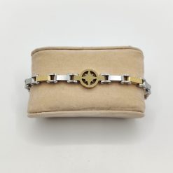 BOCCARDO GIOIELLI BRACCIALE DA UOMO IN ACCIAIO