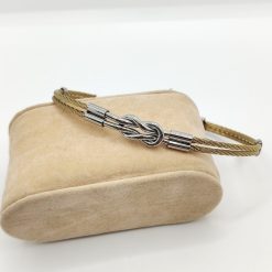BOCCARDO GIOIELLI BRACCIALE DA UOMO IN ACCIAIO ORO