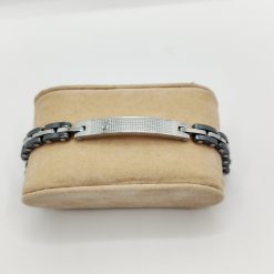 BOCCARDO GIOIELLI BRACCIALE DA UOMO IN ACCIAIO