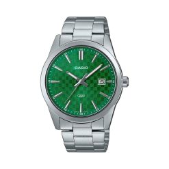 OROLOGIO CASIO IN ACCIAIO CON QUADRANTE VERDE