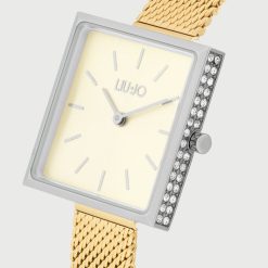 OROLOGIO LIU JO IN ACCIAIO CON QUADRANTE CHAMPAGNE E MAGLIA MILANO