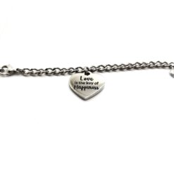 2JEWELS PLAY TOGETHER BRACCIALE LOVE IS THE KEY OF HAPPINES