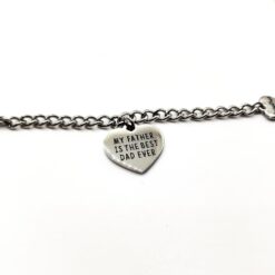 2JEWELS PLAY TOGETHER BRACCIALE MY FATHER IS THE BEST DAD EVER