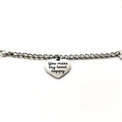 2JEWELS PLAY TOGETHER BRACCIALE YOU MAKE MY HEART HAPPY