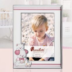 CAMILLETTI CORNICE IN ARGENTO PETIT MARIN ROSA MEDIO PICCOLA