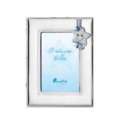 CAMILLETTI CORNICE IN ARGENTO STELLA BLU MEDIO PICCOLA