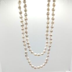 Mikiko collana di perle doppio giro