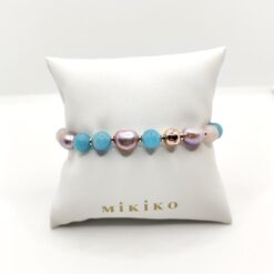 Mikiko bracciale turchese e opale