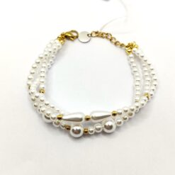 BRACCIALE URANIA CON PERLE