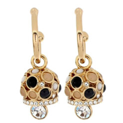 URANIA ORECCHINI BELLS IN OTTONE