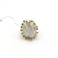 URANIA ANELLO CON PERLA BAROCCA