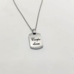 COLLANA INCIDIBILE CON TARGA