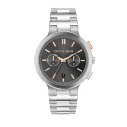OROLOGIO TRUSSARDI LOUD IN ACCIAIO